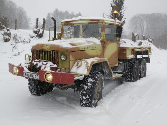 Ballade dans la neige de début 2010